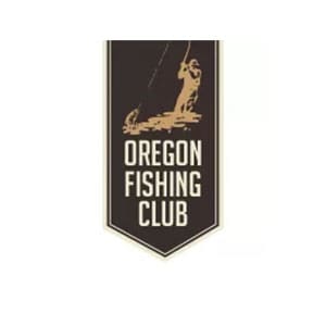 A picture of the oregon fishing club logo.