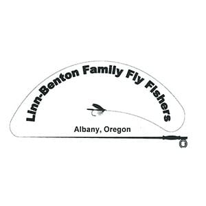 A picture of the logo for the family fly fishing company.